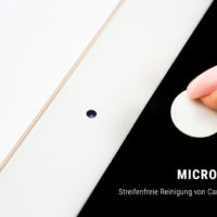 Microfaser zur Reinigung von Cam & Screen